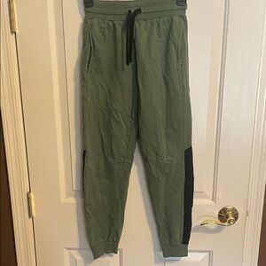 Boys Green Jogger Pants